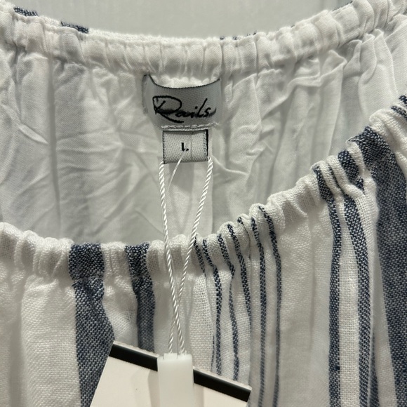 Rails Adora stripe midi dress blue white striped NWT - Picture 13 of 15